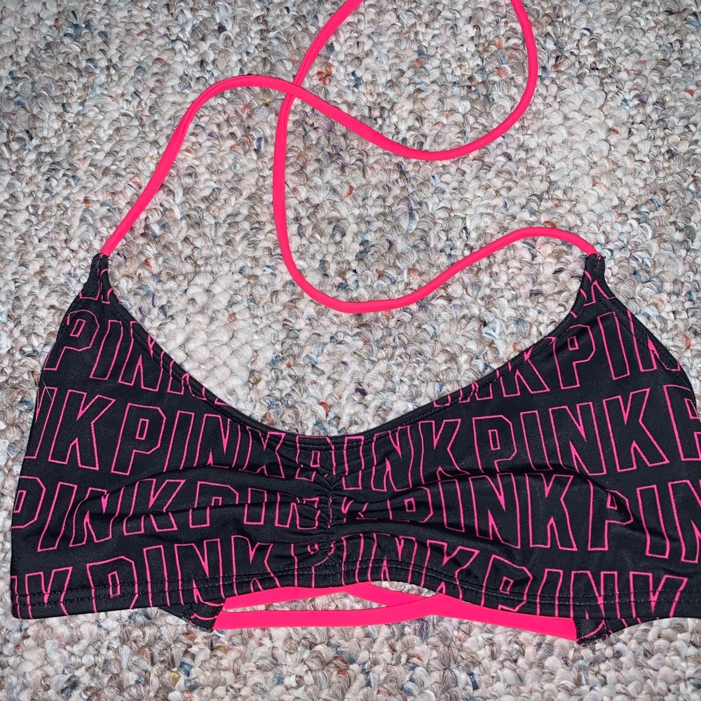 PINK swim top